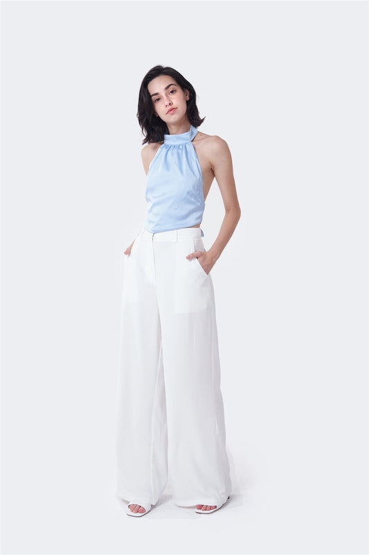 Off-White Wide-Leg high waisted-trousers