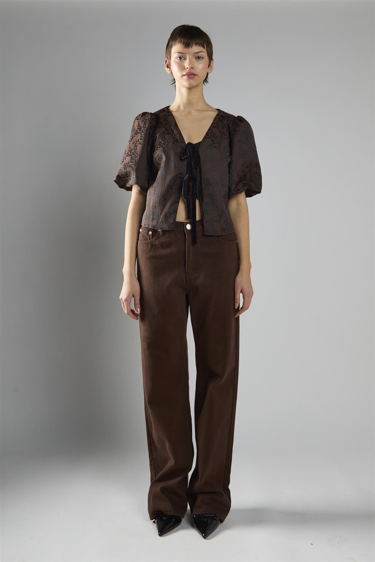 Straight Comfort Jean- Brown