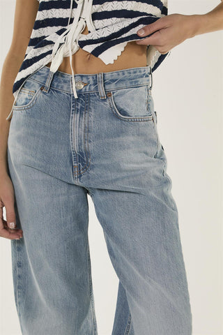 Vintage Blue Straight Leg Jeans