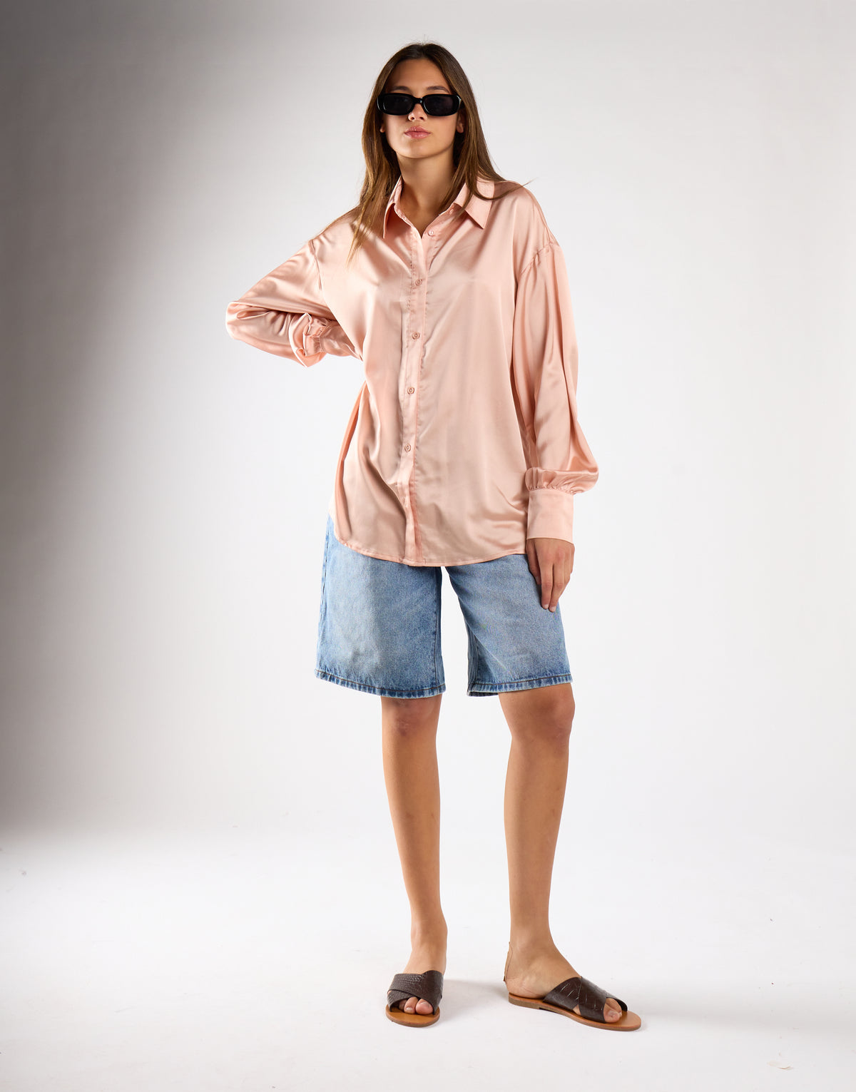 Peach Long Sleeve Shirt