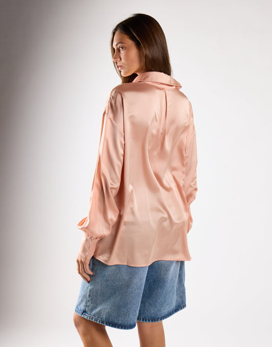 Peach Long Sleeve Shirt