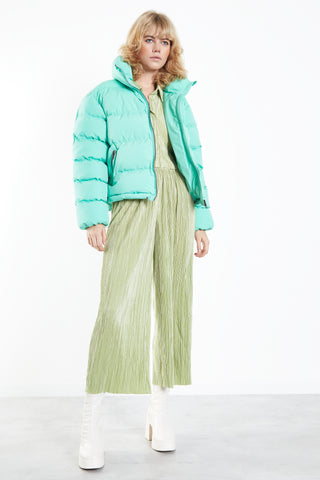 Glamorous Jade Green Padded Puffer Jacket