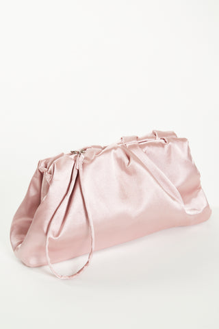 Glamorous Blush Satin Bag