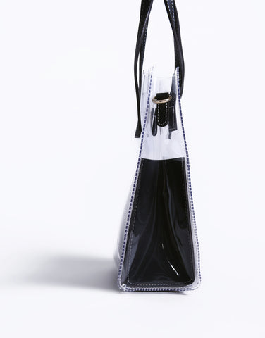 Glamorous Clear Black Shoulder Crossbody Bag