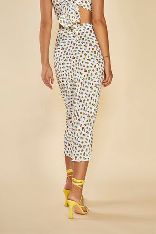 Glamorous Care Bias Cut Midi Skirt
