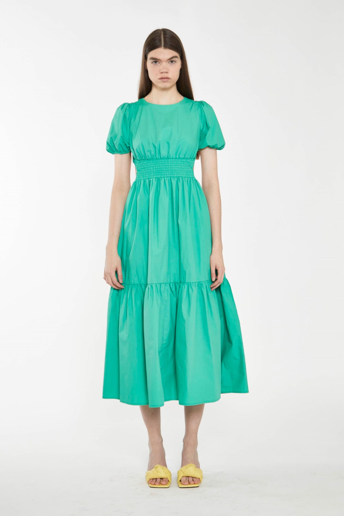 Holly Green Open-Back Maxi Dress Holly Green Open-Back Maxi Dress