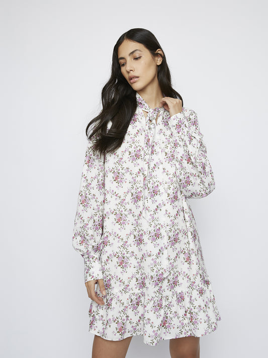 Romantic Floral Mini Dress