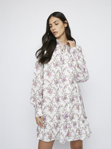 Romantic Floral Mini Dress