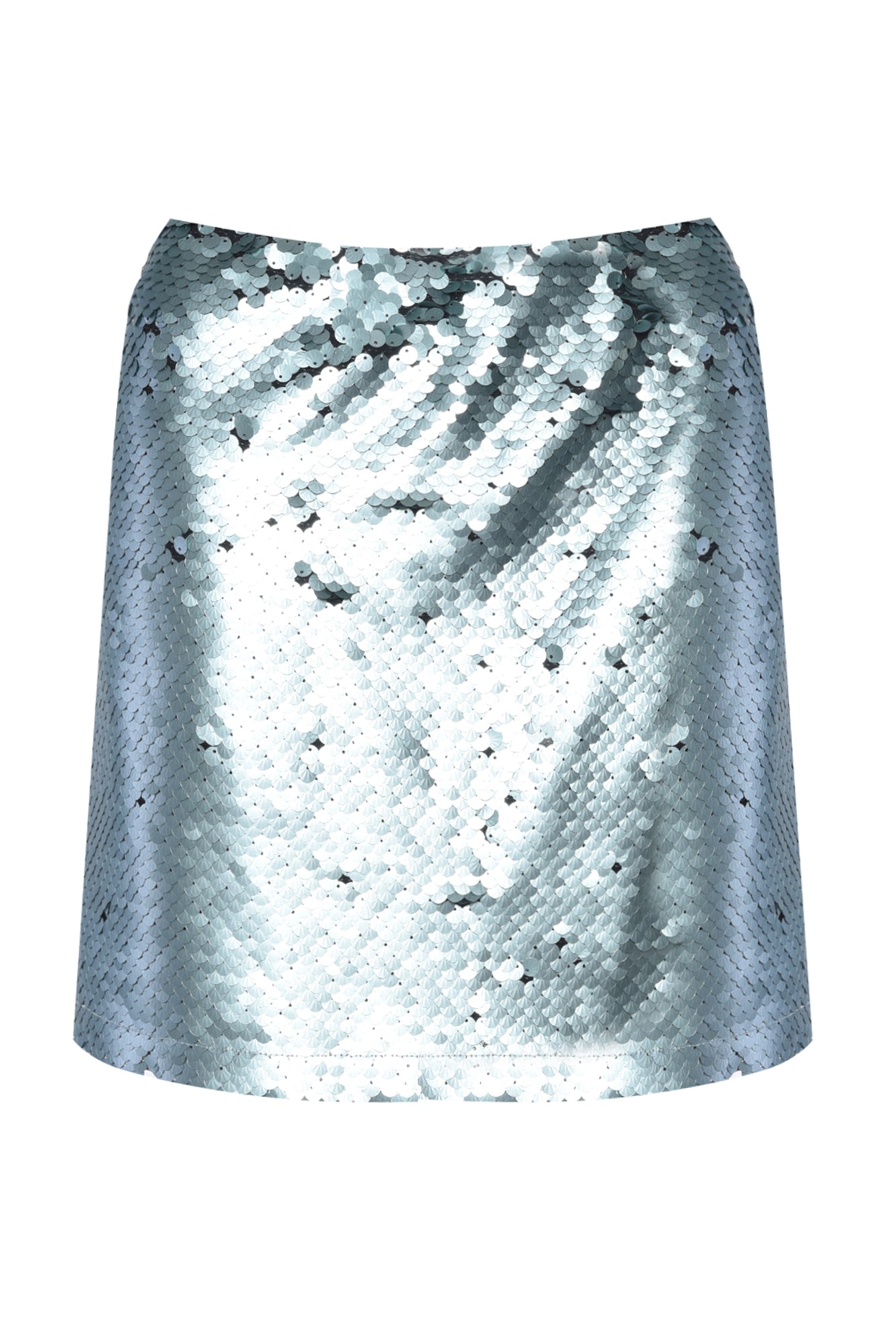 Glamorous Mint Matte Sequin Mini Skirt