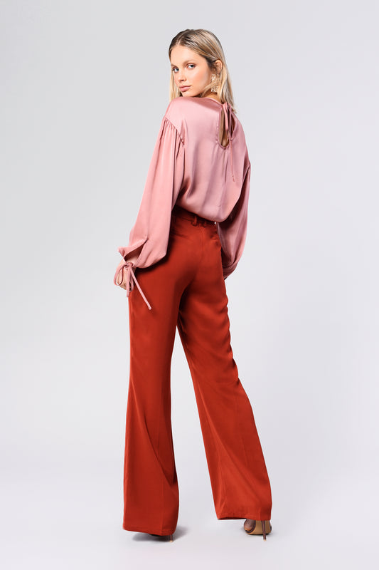 Glamorous Rust Brown Trousers