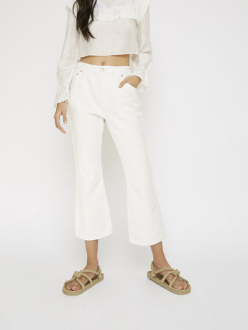 Glamorous White High Waisted Jeans