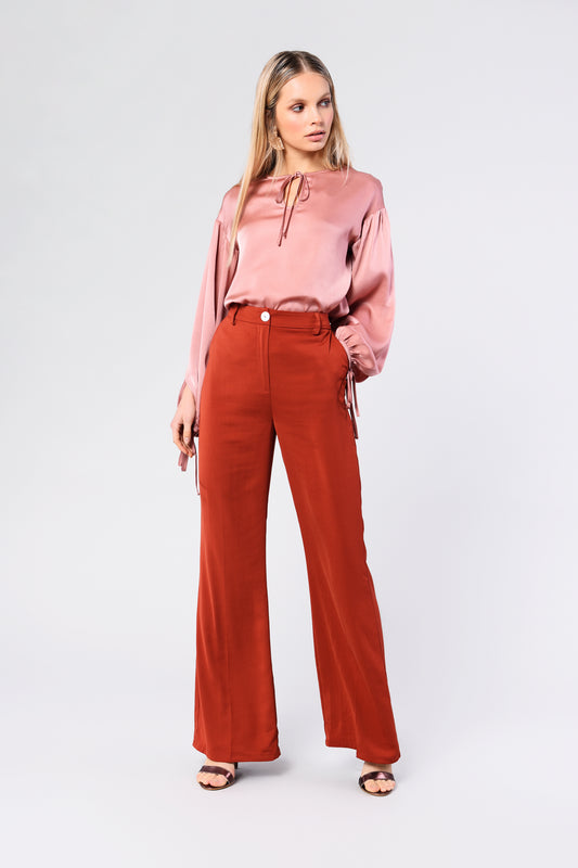 Glamorous Rust Brown Trousers